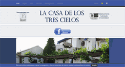Desktop Screenshot of casalos3cielos.com